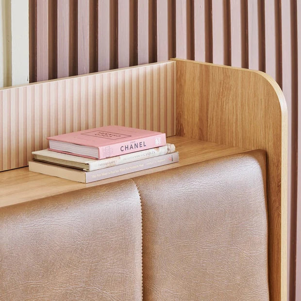 King Size Bed for Home furniture – Plywood  Wooden Headboard, Box Storage Hydraulic Lift Option