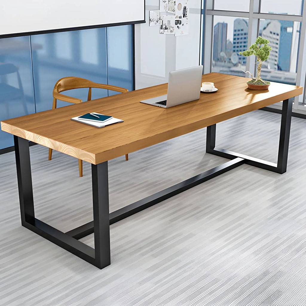Meeting and Conference Home Office Table Rectangular Shaped Writing Desk