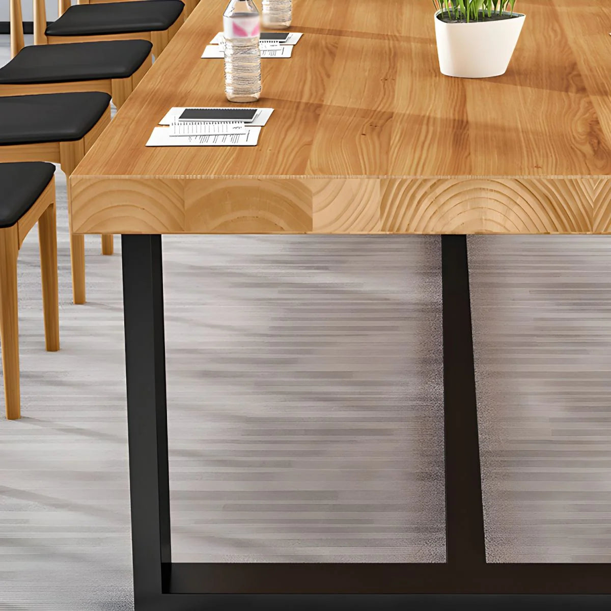 Meeting and Conference Home Office Table Rectangular Shaped Writing Desk