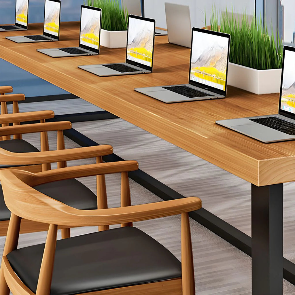 Meeting and Conference Home Office Table Rectangular Shaped Writing Desk