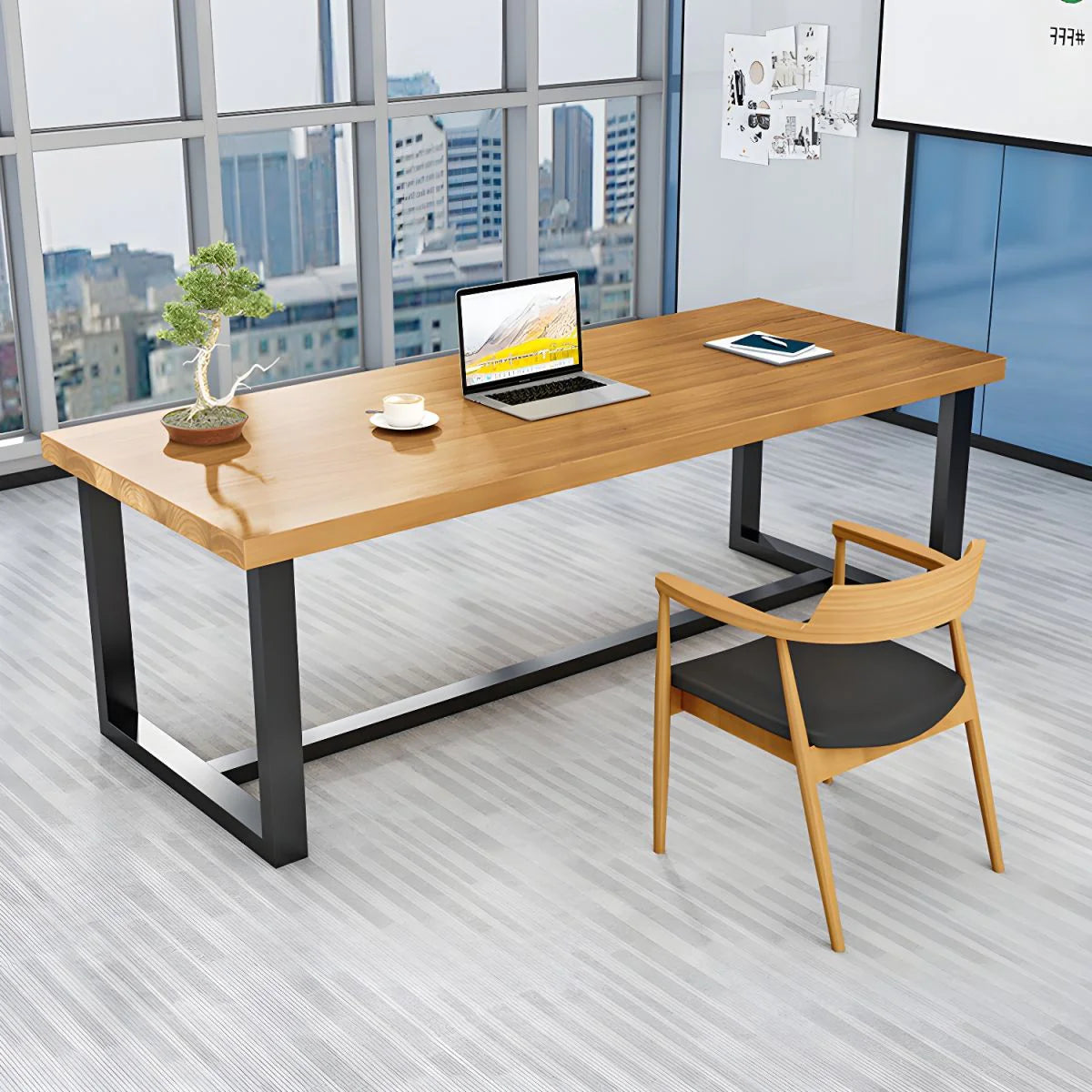 Meeting and Conference Home Office Table Rectangular Shaped Writing Desk