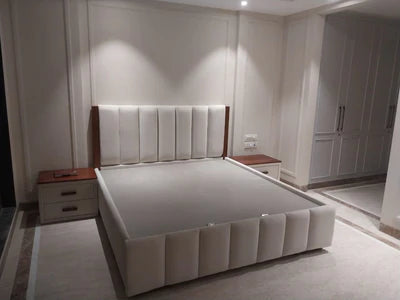 Luxury King Size Solid Wood Bed
