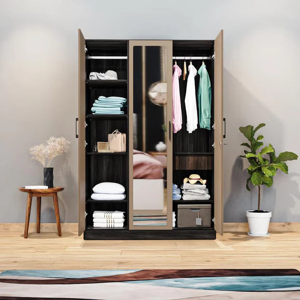 Almirah for Bedroom – Solid Wood with Spacious Storage Elegant Design for Home Interiors