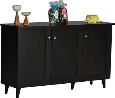 Wooden Shoes Storage Cabinet with Premium Shelves