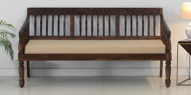 3 Seater Wooden Sofa For Home Furniture, Upholstery Fabric Modern And Durable Design For Living Room and Office