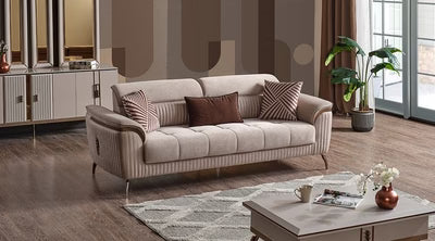3 Seater Sofa For House Furniture Upholstery Velvet Best Quality Fabric and Best Quality Wood and Luxury and Premium Sofa