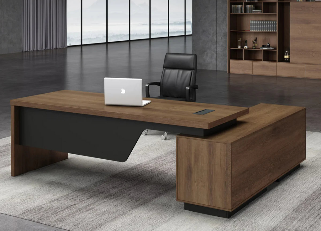 Luxury Director and Executive L Shape Office Table