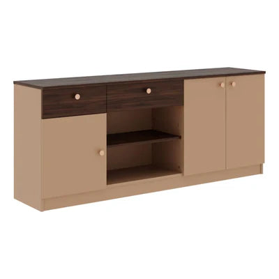 Save 64% Cabinet with Quiet Soft-Close Doors and Ample Shelving, Ideal for Stylish Storage in Homes, or Commercial Spaces