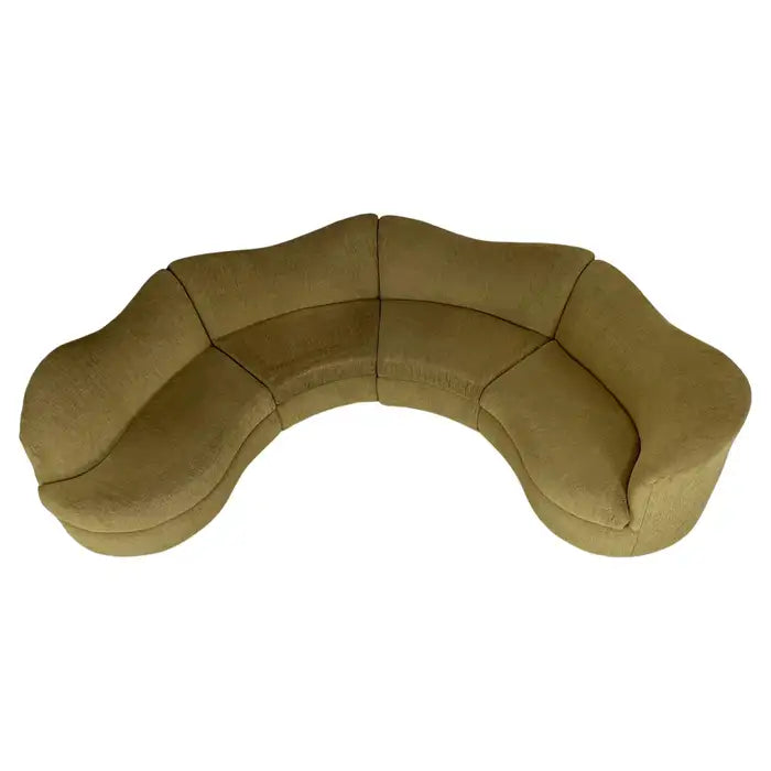 U Section Sofa Semi Circular For Office Furniture