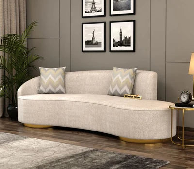 3-Seater Sofa with Office Design, Plush&nbsp; Velvet Fabric, Superior Comfort, and Offering High Comfort and Durable Quality.