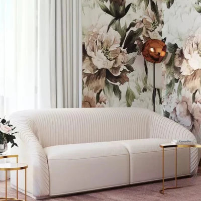 3 Seater Wooden Sofa For Home Furniture Premium Upholstery Modern and Durable Design for Living Room