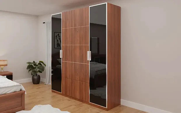 Wardrobe for Compact Wardrobe Modern 4-Door Design