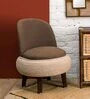 Lounge Chair For Home Furniture Modern &amp; Durable Design Comfortable Seating &amp; Stylish for Living Rooms -Brown &amp; Beige
