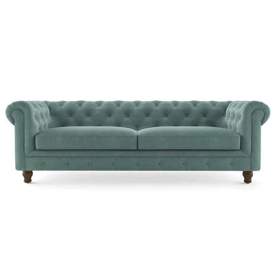 3 Seater Sofa For Home Furniture Upholstery Velvet Luxury Comfort Sofa Durable Design For Living Room