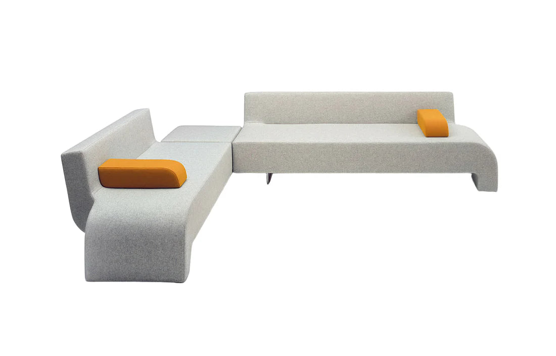 L-shape Office Sofa with Modern Modular Office Sofa with Stylish Design Fit for Office Environment