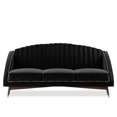 3 Seater Sofa For Home and furniture Upholstery Velvet Modern and Durable Design for Living Room