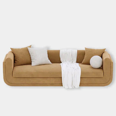 3 Seater Sofa For Home Furniture Upholstered velvet, Unique &amp; Modern Design For Living Room or Hall