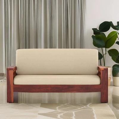 3 Seater Wooden Sofa For Home Furniture Upholstery Fabric Premium Comfortable; Sofa; Durable Design For Living Room