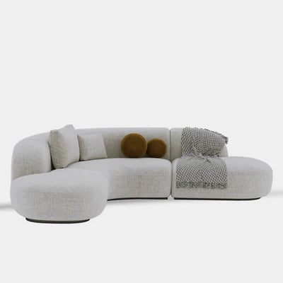 L Shape Sofa Unique Design with Premium Fabric and Luxury Modern High Quality Soft Padded For Living Area
