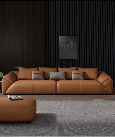 3-Seater Sofa Luxury For Home Furniture Upholstery Leatherette Fabric and Premium Quality Fabric and Top-Class Quality Wood For Living Room