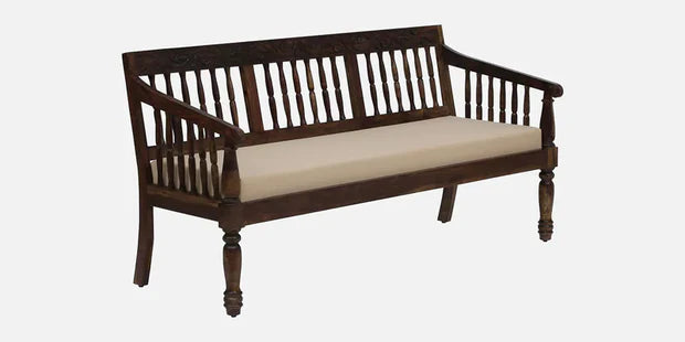 3 Seater Wooden Sofa For Home Furniture, Upholstery Fabric Modern And Durable Design For Living Room and Office