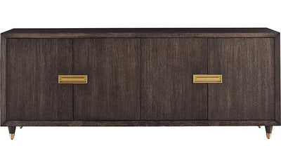 Wooden Storage Cabinet with Many-Purpose Storage, Easy-Close Function for Hassle-Free Use