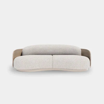 3-Seater Sofa For Home Furniture Upholstery Suede, Comfortable Seating Modern &amp; Durable Design For Living Room