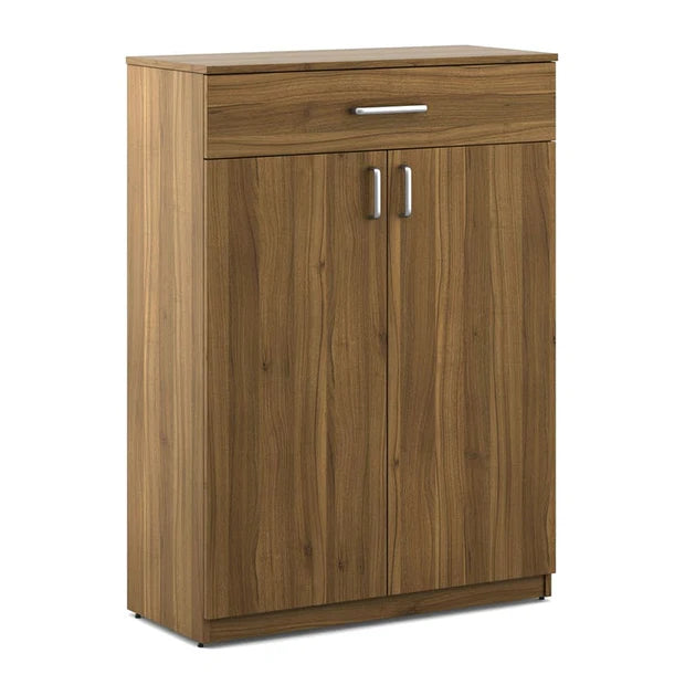 Wooden Shoes Storage Cabinet with Wooden Shelves, Long-Lasting Finish and Multi-Purpose Shoes Storage