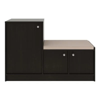 Wooden Shoes Storage Cabinet with Seating Design, High Durable Material Used For Long Lasting Use
