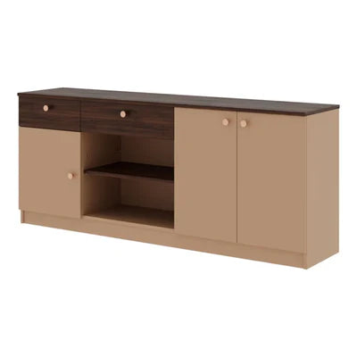 Save 64% Cabinet with Quiet Soft-Close Doors and Ample Shelving, Ideal for Stylish Storage in Homes, or Commercial Spaces