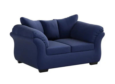 2 Seater sofa for Home Furniture Made in Marandi Wood and Polyester Fabric with Armrest and High Quality &amp; Durable for Living Room