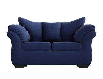 2 Seater sofa for Home Furniture Made in Marandi Wood and Polyester Fabric with Armrest and High Quality &amp; Durable for Living Room