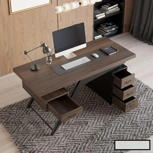 Modern Design Computer Desk with 4 Drawer for Home & Office