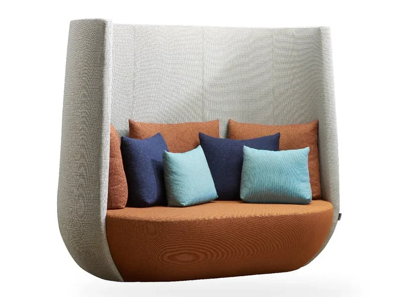 3 Seater Office Sofa for Office Zone and Premium Sofa with High-Back Design for Modern Office Comfort.