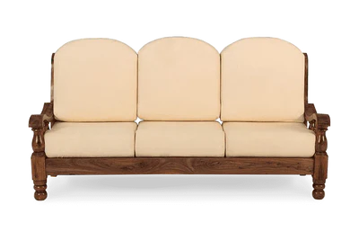 3 Seater Sofa For Home Furniture Upholstery Sued Elegant Fabric and Durable Quality Wooden and Modern Comfortable for Living Hall Room