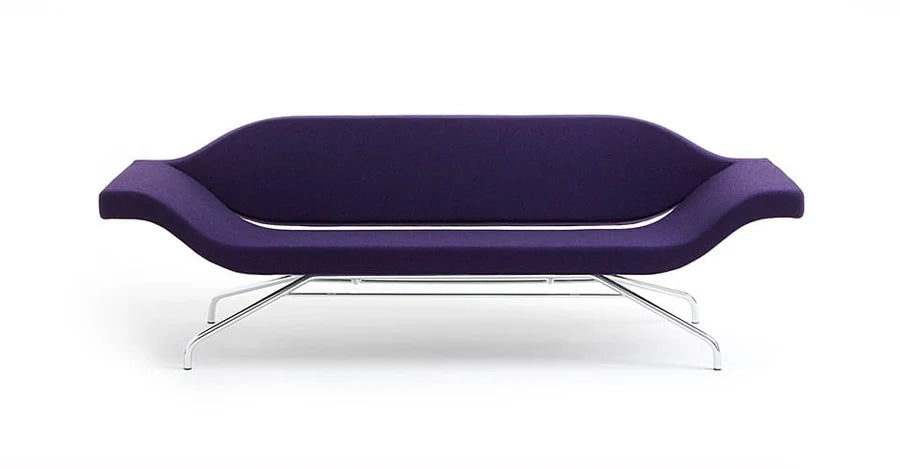 2-Seater Office Sofa with Simple and Contemporary Design, Perfectly Suited for Professional Workspace and Corporate Office Environments