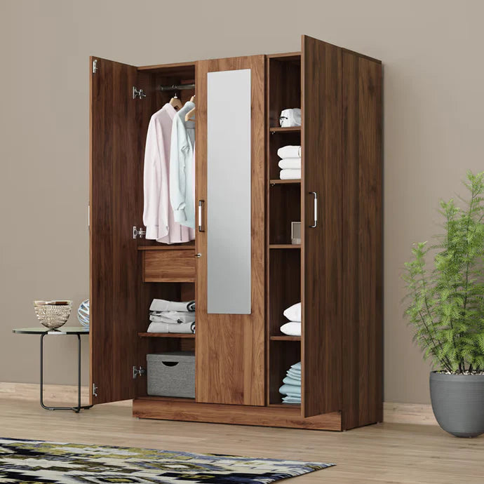 Premium Wooden Storage Unit – Modern Shelving and Cabinet System for Organized Living