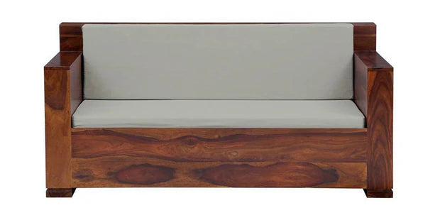 3 Seater Wooden Sofa For Home Furniture, Upholstery Fabric Premium And Durable Design For Living Room and Hall