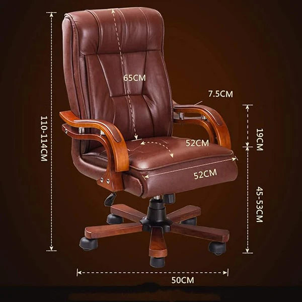 Director Chair for office Made in Plyboard with Leatherette and Soft Seating