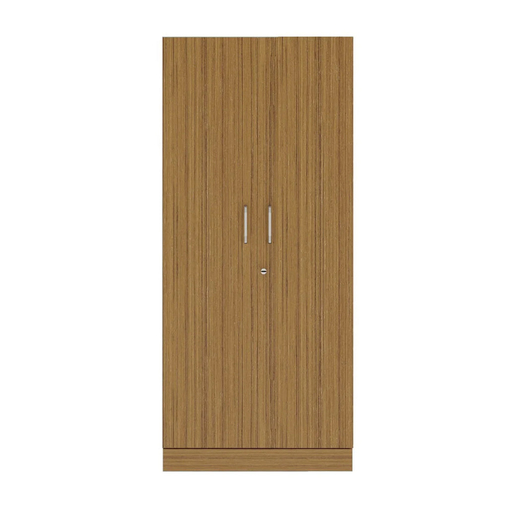 Wardrobe for Home Furniture with Particle Board 2 Door, 1 Drawer and 1 Hanging Space