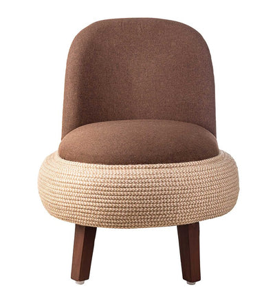 Lounge Chair For Home Furniture Modern &amp; Durable Design Comfortable Seating &amp; Stylish for Living Rooms -Brown &amp; Beige