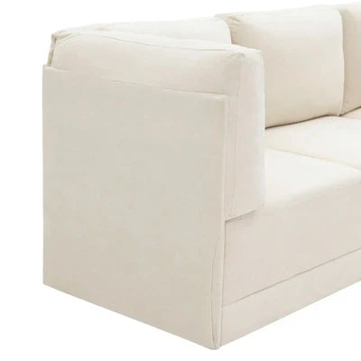 7 Seater Sofa&nbsp;Wide Symmetrical Modular Corner Design Upholstery Suede Modern And Durable Design For Living Room