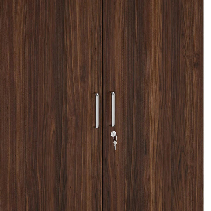 Wardrobe for Compact Bedroom Chic & Compact Premium 3-Door Wardrobe for Space-Efficient.