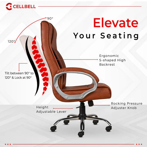 Vega Ergonomic High Back Boss Chair