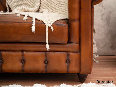 3 Seater Chesterfield Tufted sofa, Modern Design, and Leatherette fabric, Durable and Comfortable for Home Furniture