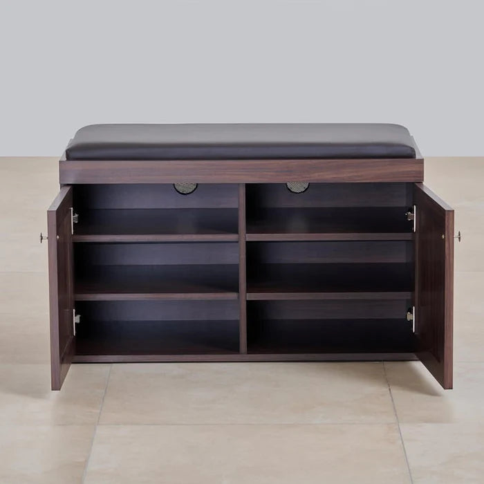 Wooden Shoes Storage Cabinet with Premium Shelves, Contemporary Shoe Cabinet with Premium Finish
