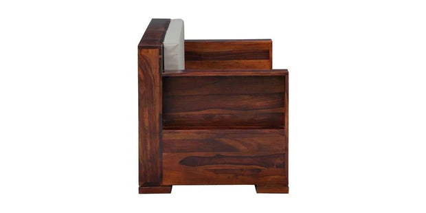 3 Seater Wooden Sofa For Home Furniture, Upholstery Fabric Premium And Durable Design For Living Room and Hall