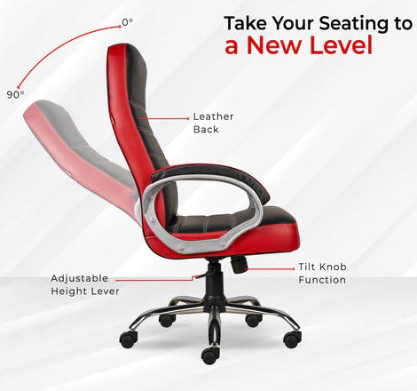 C99 Apex High Back Leatherette Boss Chair