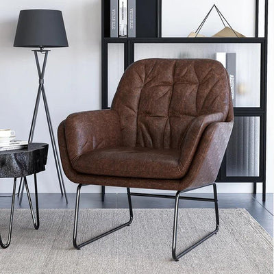 Lounge Chair For Home Furniture and soft Seating &amp; Metal legs Durable for High Quality