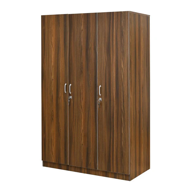 3 Door Wooden Wardrobe